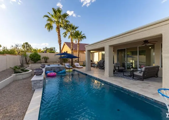 3br Hilltop Oasis With Pool Hot Tub & Mountain Views * Fountain Hills