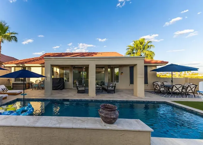3br Hilltop Oasis With Pool Hot Tub & Mountain Views * Fountain Hills